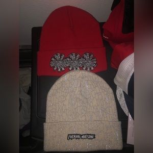 FA SKATE FUCKING AWESOME BEANIES HAT CREAM